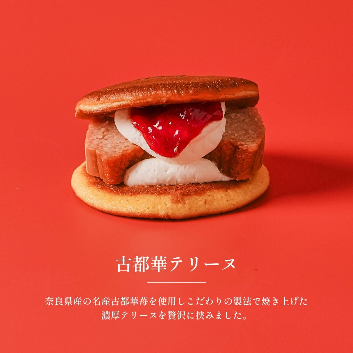 古都華苺のテリーヌどら焼き12個入り | どら焼きギフト専門店 KOTONOWA